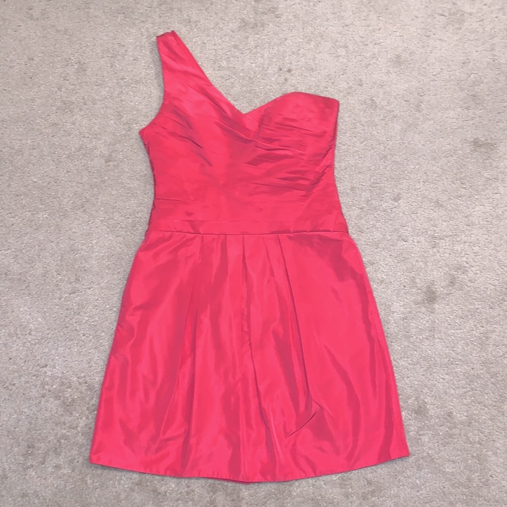 BCBGMAZAZARIA One Shoulder Mini Dress
